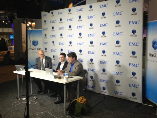 erics_isilon's tweet image. #EMCIsilon VP CTO Nick Kirsch live now from #EMCMWORLD  on the cube silicon angle