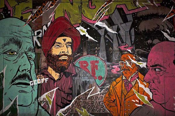 TheGeoffProject's tweet image. #thegeoffproject #geoff #graffiti #Hackney #London 365 days of Geoff No.52