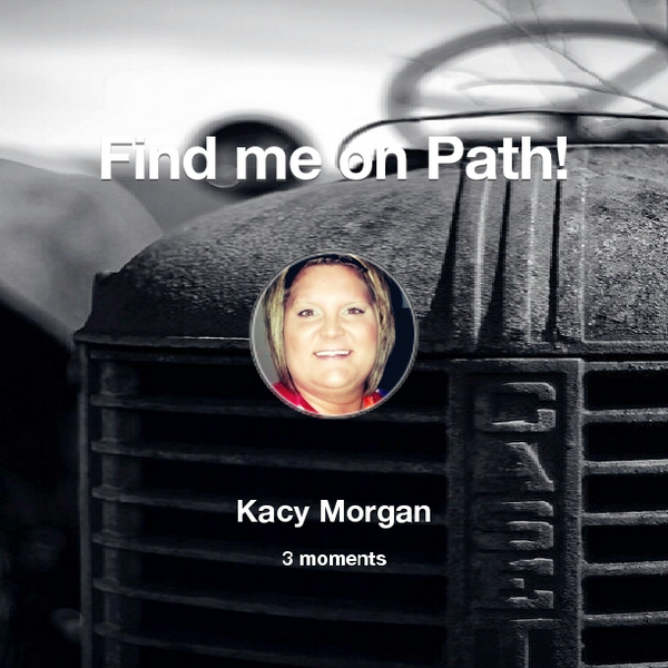 dkgmorgan3's tweet photo. Find me on #Path now! Go to: http://t.co/jIHyy4f3Gk! #thepersonalnetwork http://t.co/kYXtPgHiYB