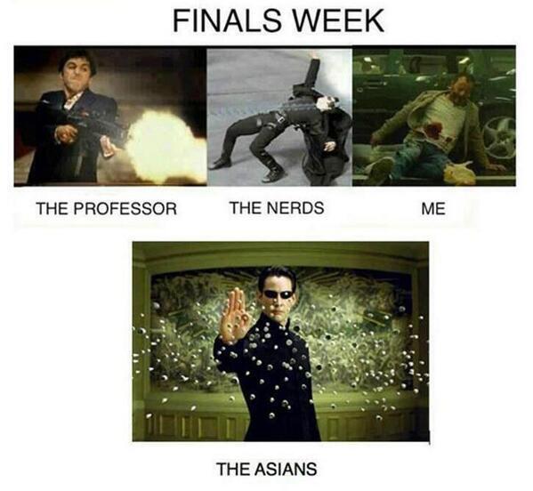 Finals week