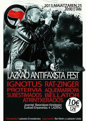 25 de Mayo nos vemos en Lazkao criminales!!!