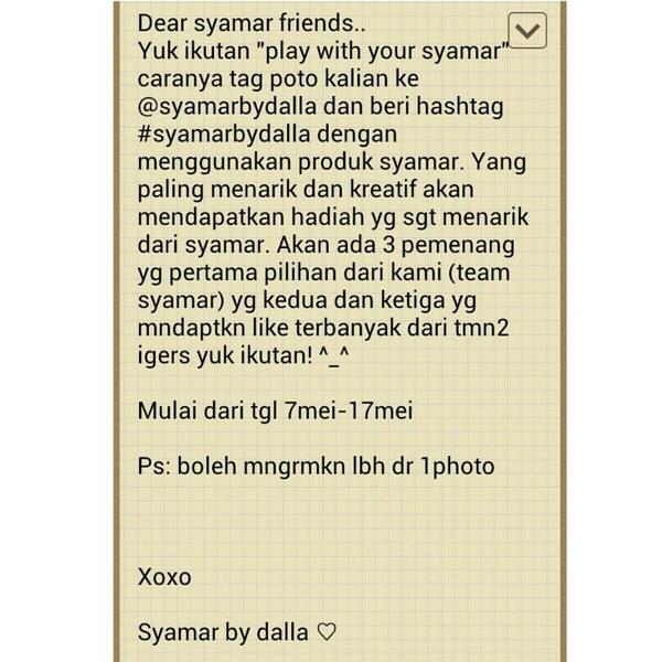 SyamarbyD tweet picture