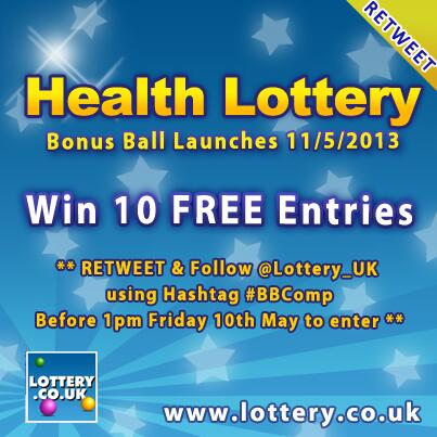 Lottery_UK's tweet image. #BBComp Retweet and Follow @Lottery_uk  to win 10 entries to Saturday's Health Lottery Draw lottery.co.uk /