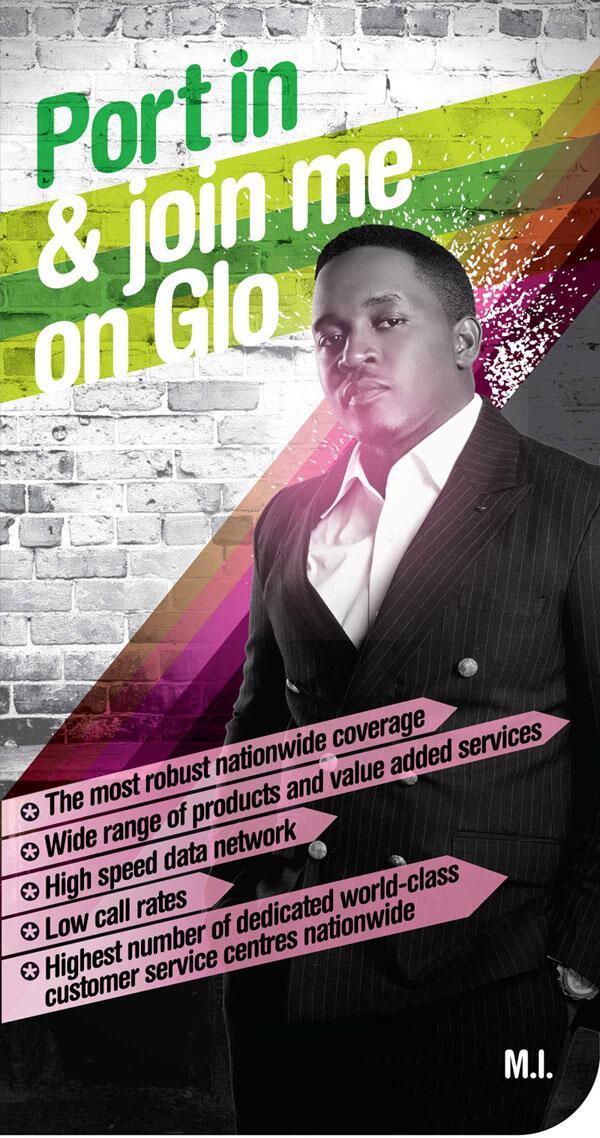 GloCare's tweet photo. Introducing M.I., Port in & join him on Glo. Welcome to Greener Pastures. Text PORT to 3232 to Move. #PortToGlo http://t.co/JWRssgEGIA
