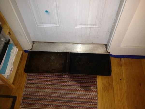 Few things better than sleeping to the sound of rain. Few things worse than waking to rain pouring into your room.