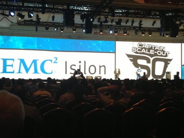 erics_isilon's tweet image. #EMCIsilon keynote with Bill Richter and Nick Kirsch at #EMCWORLD