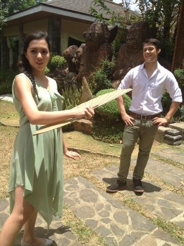 kathrinavs's tweet photo. Coz I like you all #Julquen fans, here's Nyora Julia and Don Enrique. 😃😍❤ #MulingBuksanAngPuso promo shoot http://t.co/1NVPzGZkoP
