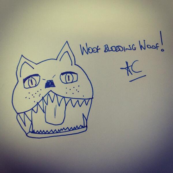 DownloadFest's tweet photo. Even @Maverick_AC's getting involved #drawdownloaddog (Sorry Andy, you're not allowed to win) http://t.co/eYq2egKAK8