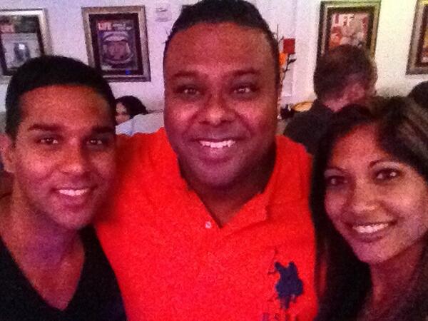 ArmandVC2011's tweet photo. Cousin's killing it at American social in Las Olas http://t.co/4S5Jcnyb6c