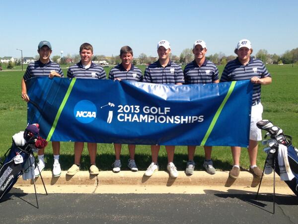 Lets get it going boys, need to go low today! #WUgolf