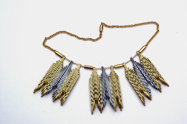 Pinultimate's tweet image. #NYC skyline and #artdeco inspired #unique #necklaces #belts #accessories.  A #fabulous #unique #jewerly pieces.