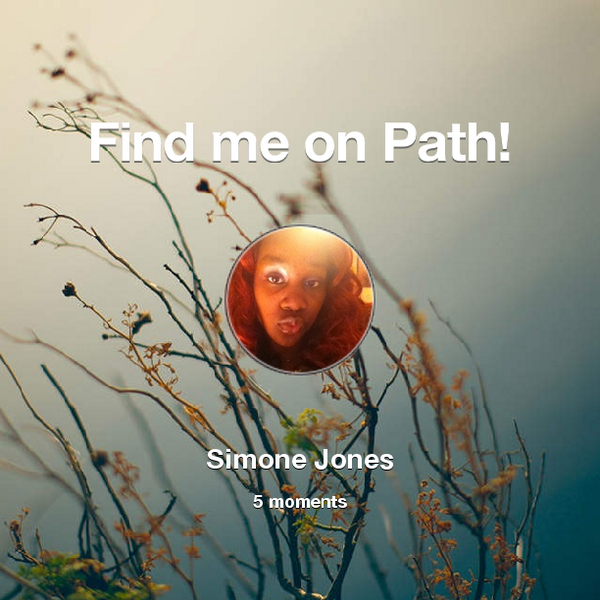 Qeet's tweet photo. Find me on #Path now! Go to: http://t.co/CXJy0kZrjJ! #thepersonalnetwork http://t.co/JMzYRAFbwZ