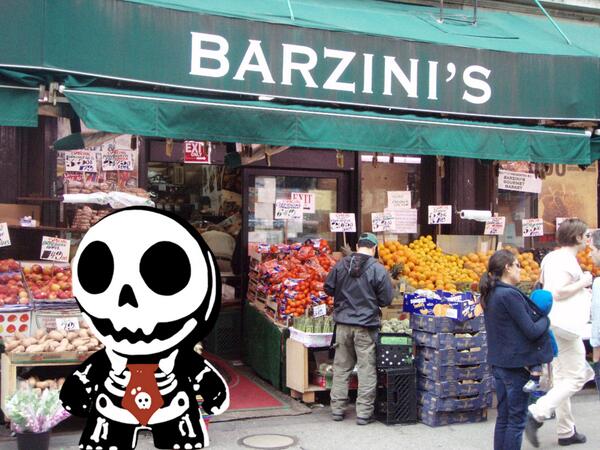 BhutGuys's tweet photo. On 5/12/2013 Demo at BARZINI's @ 90th - 91st. Broadway 1-5PM 
featuring BHUT SAUCE, BHUT SAUCE TP &amp; SWEET CHILLI JAM. http://t.co/WQSd7sQxFT