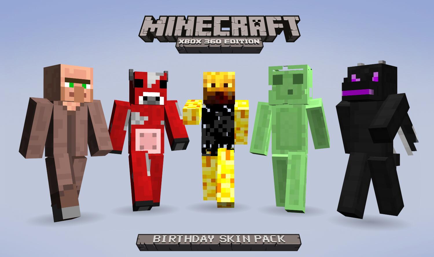 Free Skin Pack Revealed  Ender Dragon, Slime, & Many More