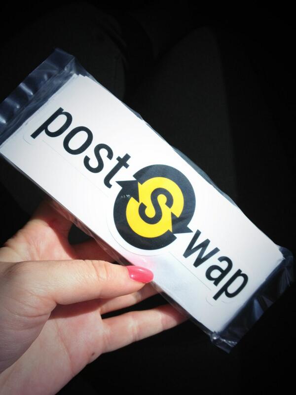 postSwap's tweet image. Thanks @Walls360 for hooking us up with some stickers. Come see us at @TechCocktail tomorrow night &amp;amp; grab one!