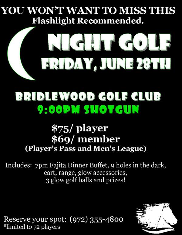 Night Golf will be hitting Bridlewood this summer <a href="/laurencassidyy/">Lauren Cassidy</a> @jbwyne <a href="/Lukas_McNair/">Lukas McNair</a>