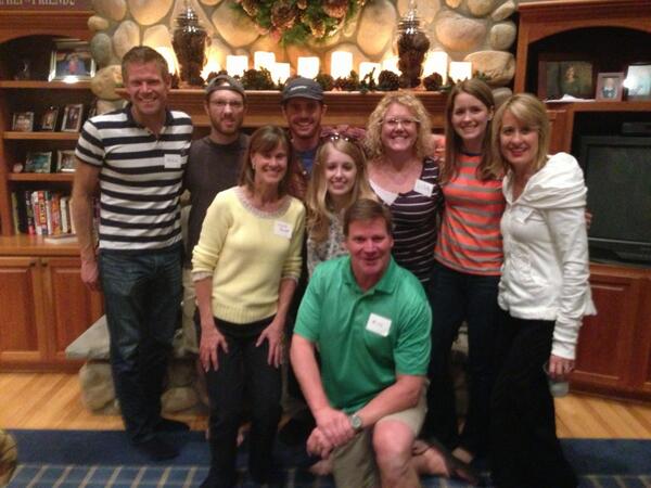 HSM Leader Dessert Celebration tonight! Here's a great shot of the leaders from the sophomore Tamte House!