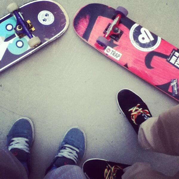 #skateboarding with <a href="/r_pcs/">Richi Pécs</a> :D