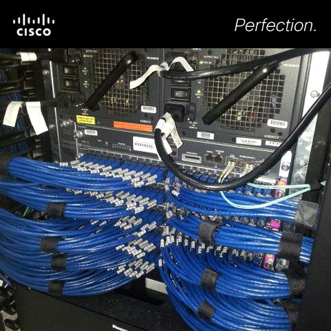Retweet this if you get as excited as we do about perfect cabling! -^Ana