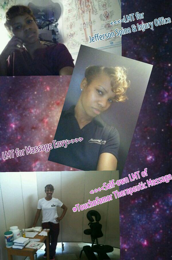 #DMVMASSAGETHERAPIST 3 Jobs &amp; Proud!!!