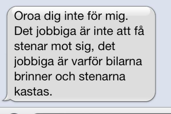 twittyshayan's tweet image. Min vän är brandman i Stockholm. Tjänstgör inatt.  Så här skriver han.