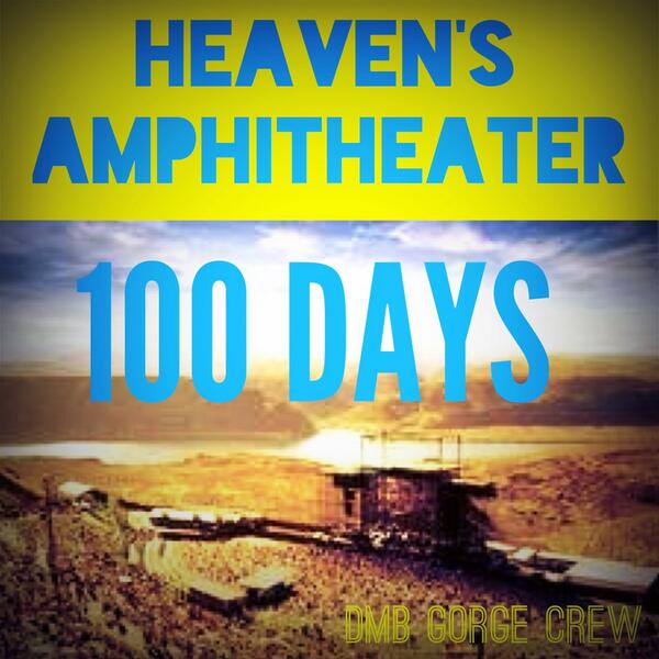 DMBGorgeCrew's tweet image. RT &amp;amp; Win! To celebrate 100 Days until The Gorge, we will draw 7 winners for your choice of a Gorge or GRUX sticker!