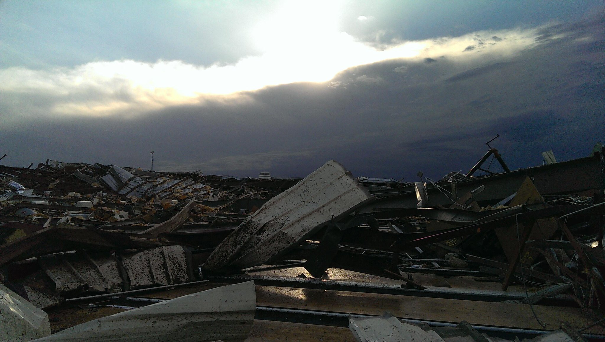 Twitter / ChrisCuomo: About to see Moore from above. ...