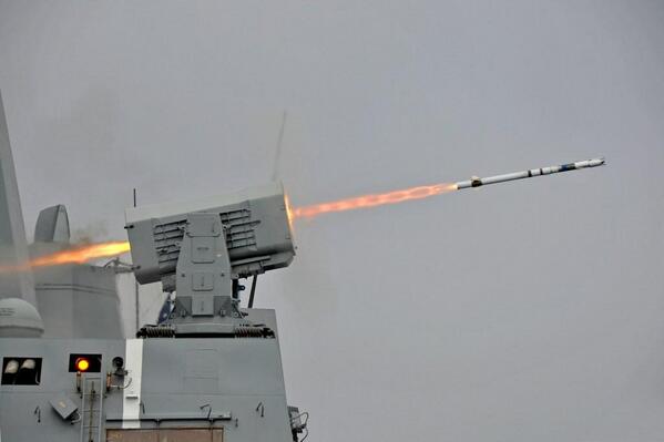 Big Easy Missile Exercise today...Birds Away, one drone down! Great job to our Combat Systems and Operations Sailors!