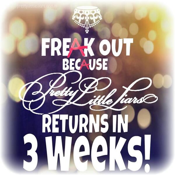 OliviaCiviletto's tweet image. I LITERALLY CAN'T WAIT!!!!! 🎀 #PrettyLittleLairs #season4 #Addicted