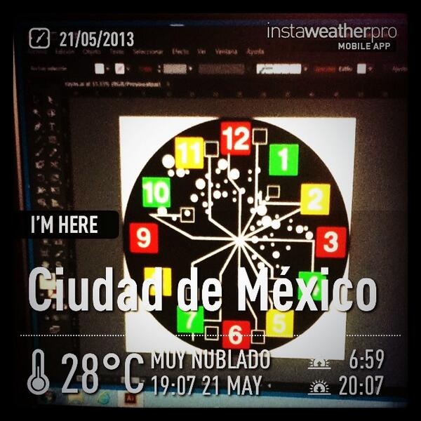 artinkmx's tweet image. Diseñando con calor y lluvia.💻😋🎨 Inside #ClocksHouse  an #OrbitBlackClock ⏰Listo para mandar a imprimir en #3D 📦