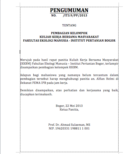 MEMBUMI DAN MENDUNIA on Twitter: "Surat pengumuman MEMBUMI DAN MENDUNIA on Twitter: "Surat pengumuman