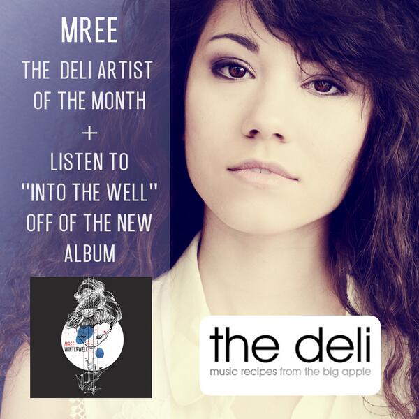 Won Deli Mag's Artist of the Month! Click bit.ly/12t9O55 to stream "Into the Well" off of my upcoming album