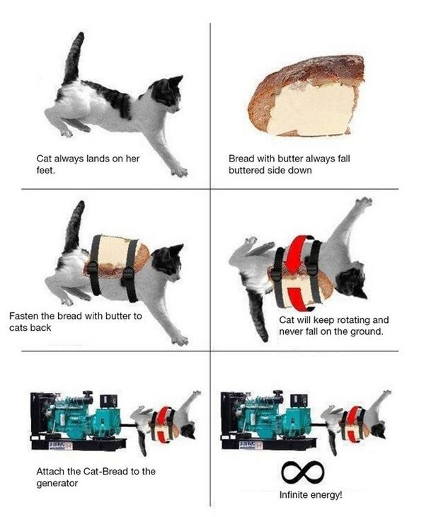 9GAG's tweet image. Infinite Energy..