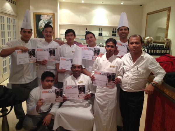 Rogel Rasca @ JBH Culinary coffee presentation