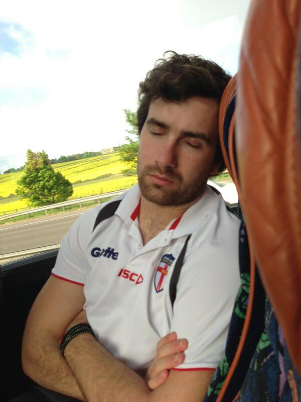 1GaryDempsey's tweet image. @bpryjmachuk this guy loves a coach snooze. @Mattysmith14 training too hard! #sameheads