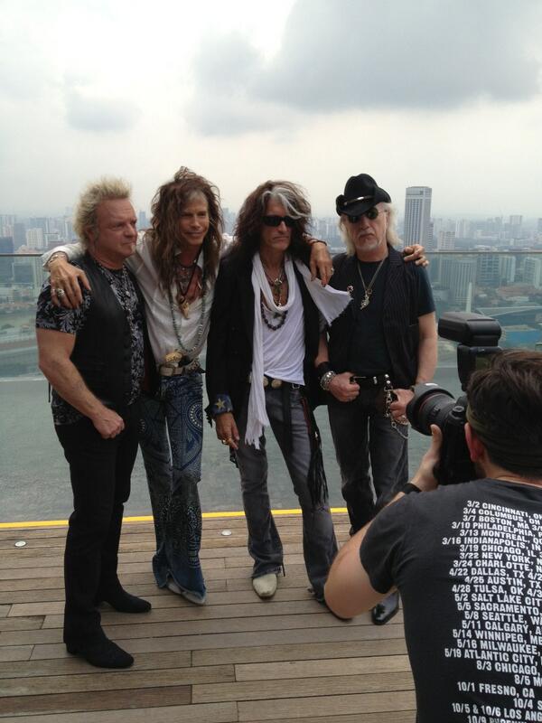 Joe Perry on X: "With my band minus the irreplaceable and totally
