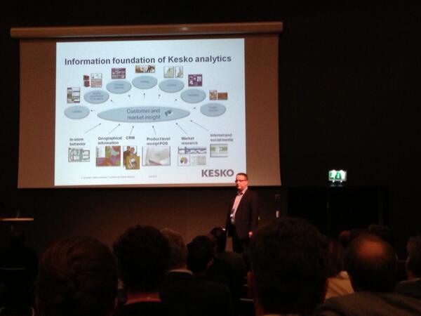 KLundegren's tweet image. Kesko berättar hur se med analyser ökat både lönsamhet och kundnöjdhet. Smart och konkret. #smarteranalytics