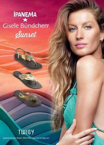 twigyistanbul's tweet photo. Yazı ayağında Gisele’in İpanema Sunset koleksiyonu ile karşılayacak 5 kişiden biri olmak için #RTetİpanemaGBKazan http://t.co/9lcjnPF0bF