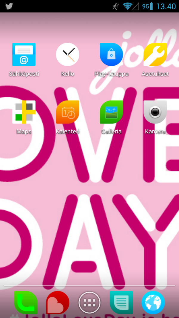 autoekspertti's tweet image. My Samsung Galaxy S3 homescreen looks much better now :) #Jolla #JollaLoveDay cc. @JollaHQ
