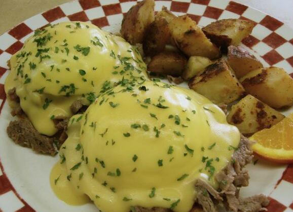 Steak Benedict - Available this week until Saturday the 25th!