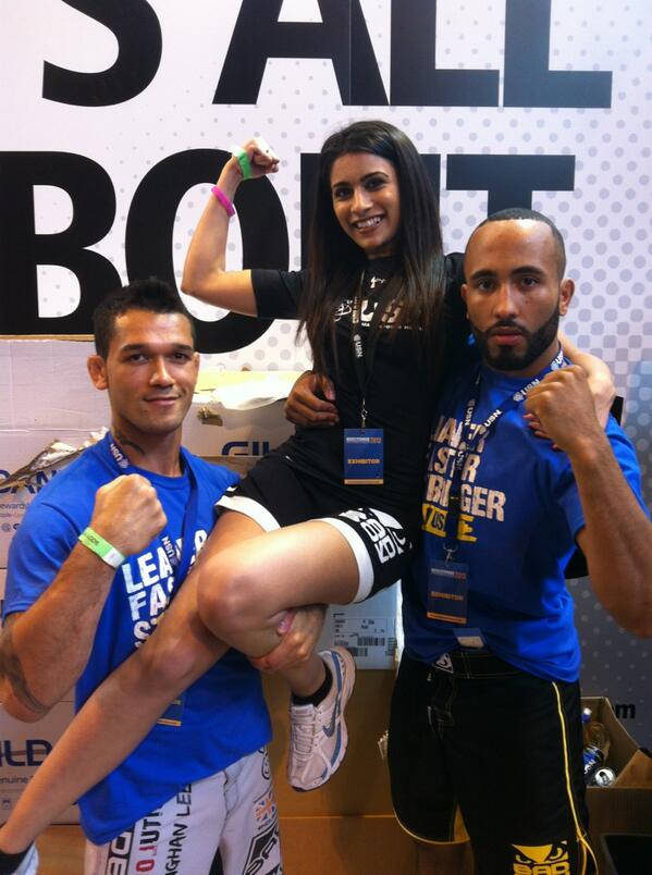 BadBoyEurope's tweet image. Reppin #BadBoy @ BodyExpo'13 - Birminghams @UTCUK fighters @vaughanlovelee, Joe'Silk'Cummings&amp;amp; #BadGirl @Nikki_Sahota