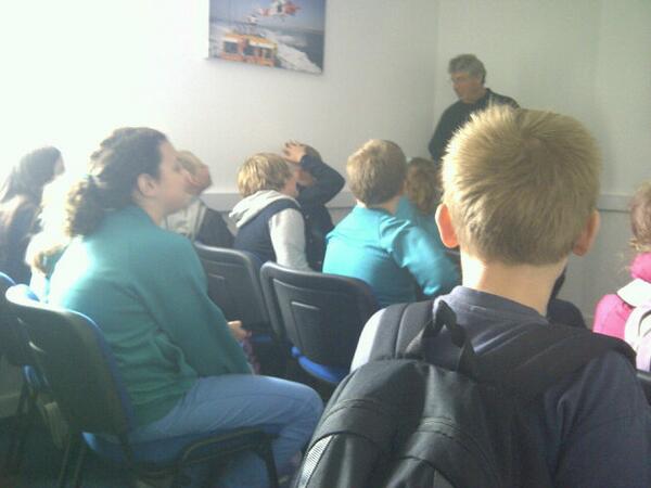 KPPSchool's tweet photo. In the lifeboat station http://t.co/EscqcBk2QS