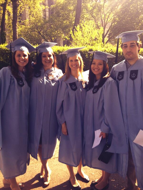 Lessonistas's tweet image. Kari graduates from Columbia University!