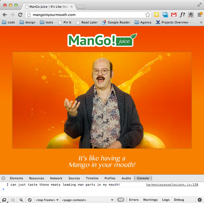 Promotional site for the new AD season, reference is in the console log and the JS has some familiar<a href="/tag/io13"class="tags"><span>#io13</span></a>