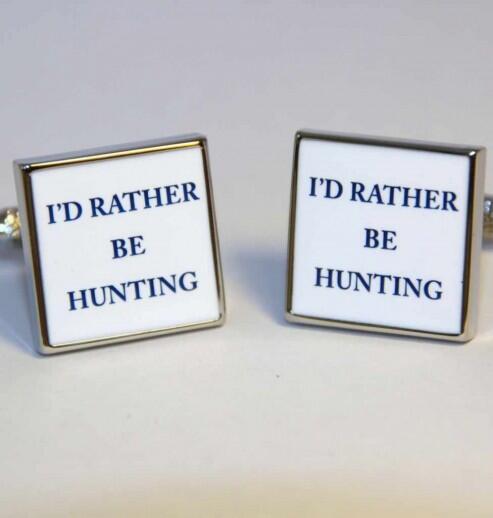 HUNTINGGROUND's tweet photo. New on The Hunting Ground, "I'd Rather Be Hunting" Cufflinks! http://t.co/TJBSAL01KP http://t.co/pZRBhoCHYG