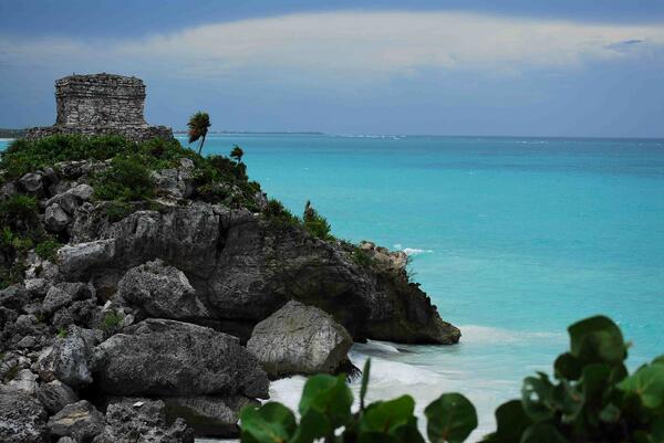 Location: Tulum Ruins, Mexico.