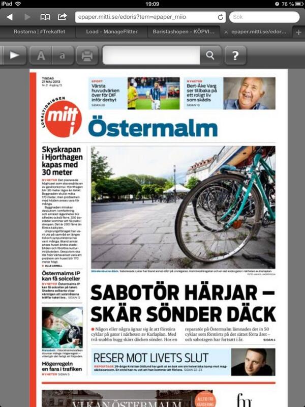 KlingsboLars's tweet photo. Glöm #Husby kolla vad som händer på östermalm för fåglarna!
Hjälp @jsjostedt att evakuera! http://t.co/kt5wkw8gAI