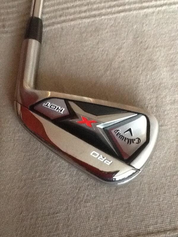 CallawayGolf's tweet photo. Stunners for sure! #XHOTPro RT @sdadvert: @CallawayGolf had x16 irons for 14 yrs, today I changed to these stunners! http://t.co/BOLNMgV0I8