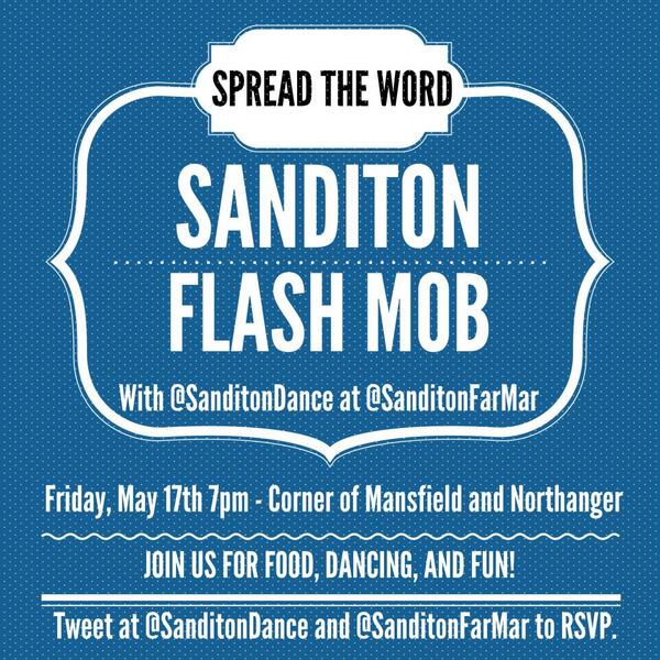 Have you guys heard? <a href="/SanditonFarMar/">Sanditon FarMar</a> is having a flashmob tomorrow! #spreadtheword