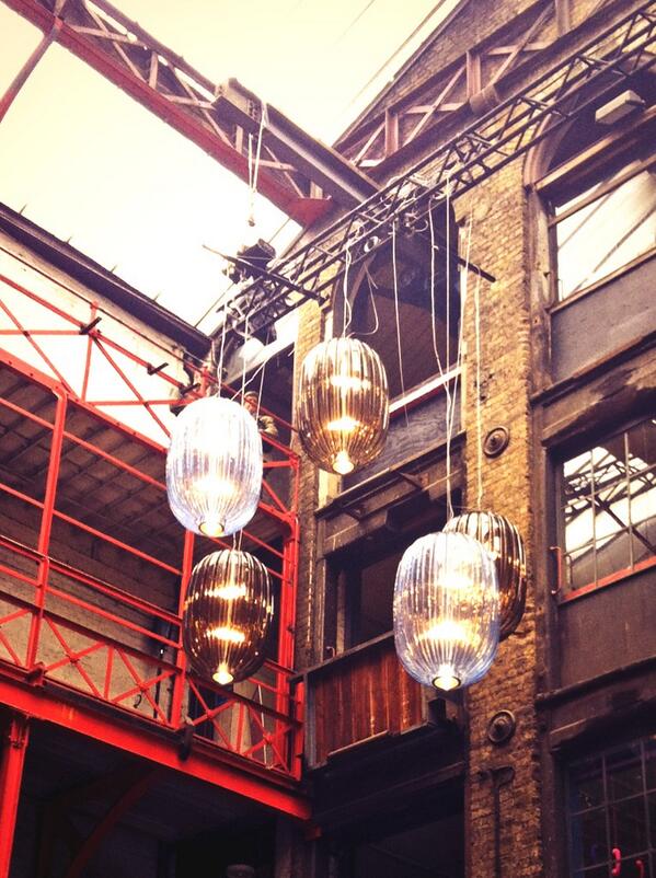 BainLoves's tweet photo. #foscarini #Farmiloe #CDW13 @Clerkenwell2013 http://t.co/Xwn7bxXVs2